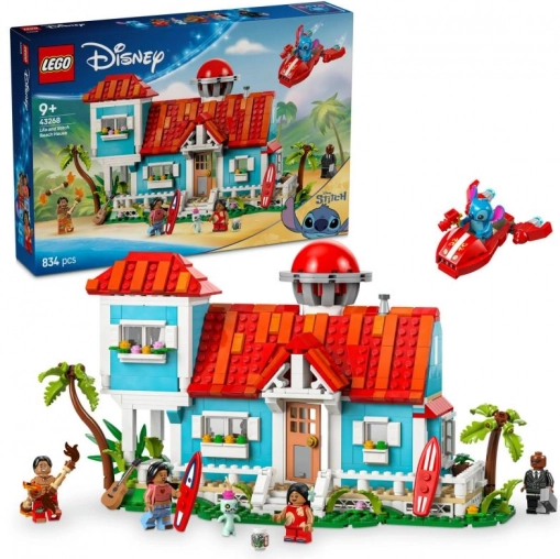 lego disney Plažni domek Lilo in Stitch