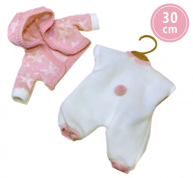 Oblačilo za punčko dojenček Llorens velikosti 30 cm