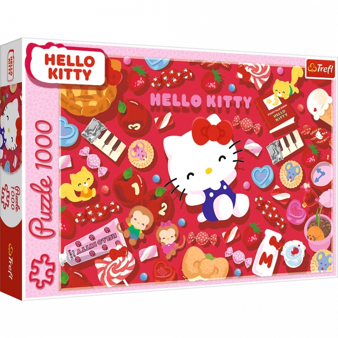 Sestavljanka Hello Kitty 1000 koščkov