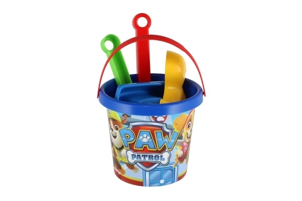 Komplet za peskovnik 5 kos plast Paw Patrol/Patrulja tačk modra v mreži 12x22x12cm 12m+ Wader