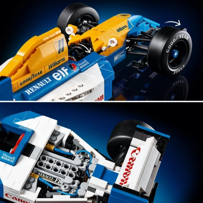 LEGO Ikone 10353 Williams Racing FW14B z Nigelom Mansellom