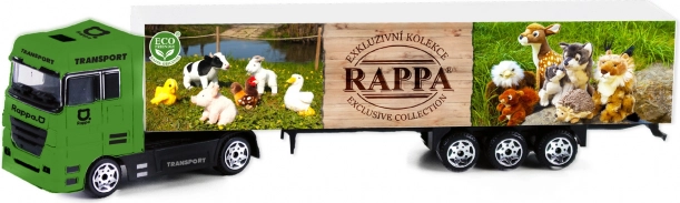 Avto tovornjak ekskluzivni pliš – kovinski model 1:87 s prikolico
