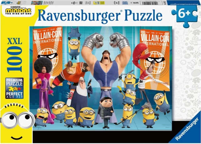 Ravensburger sestavljanka Minioni 2: Grujev vzpon 100 kosov