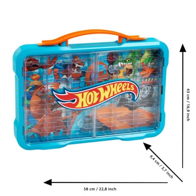 Hot Wheels zbirna vitrina z osvetlitvijo