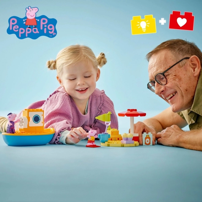 LEGO DUPLO 10432 Peppa Pig Peppa in izlet z ladjico