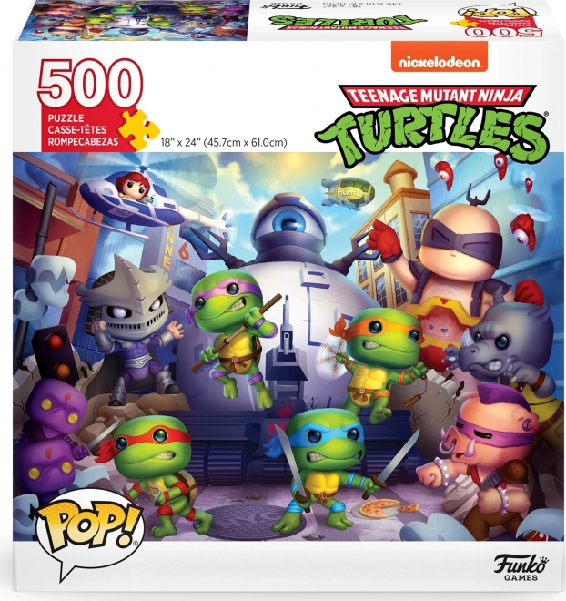 Sestavljanka FUNKO GAMES POP! Ninja želve 500 kosov