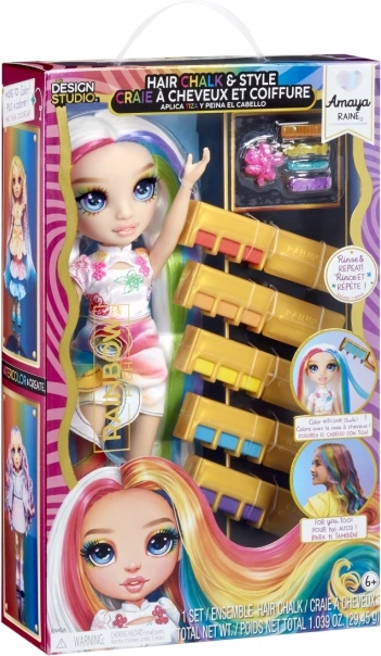 Rainbow High lutka s kredami za lase