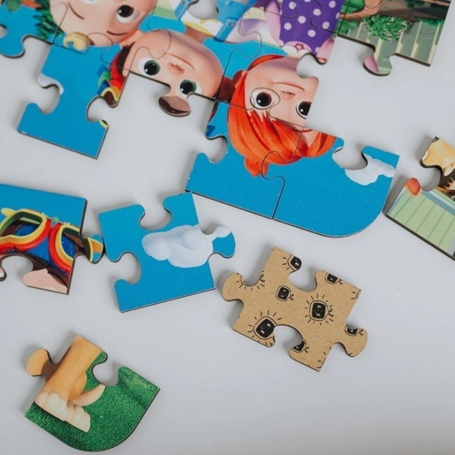 Lesene puzzle Veseli CoComelon 24 kosov