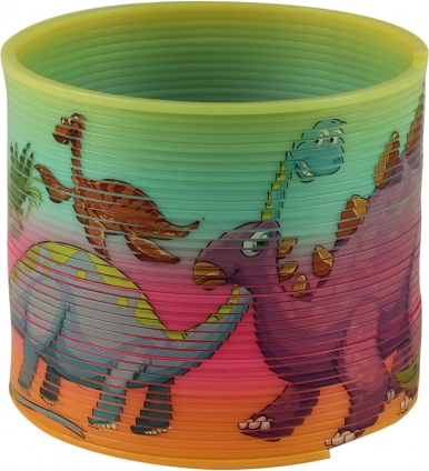 Čarobna vzmet z motivom dinozavra