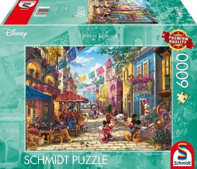 SCHMIDT Puzzle Mickey in Minnie v Mehiki 6000 kosov