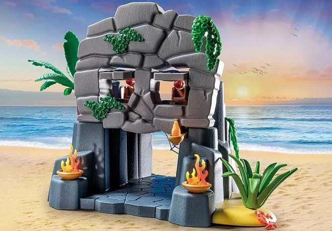 Igralni set PLAYMOBIL Pirati - Otok lobanje