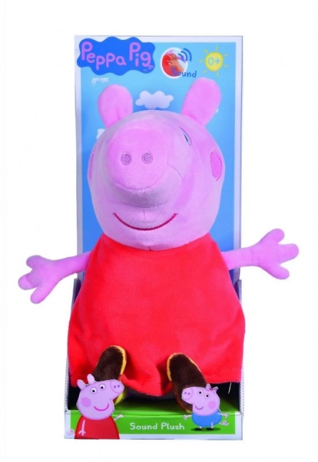 Mehka igrača Pujsa Peppa s zvokom, 22 cm