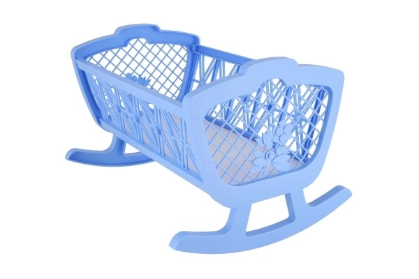 Zibelka za punčke brez kompleta plast 47x35x30cm v škatli 48x32x8cm