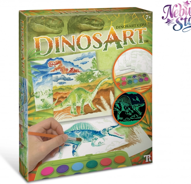 Nebulous Stars Dinozavri Čarobni akvarel