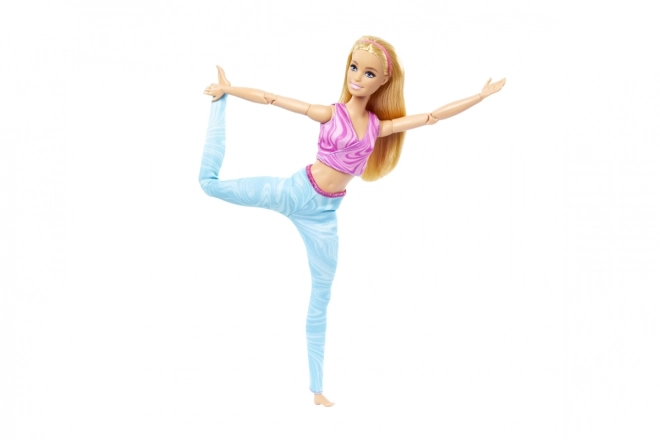 Barbie v gibanju - Blondinka z modrimi pajkicami HRH27