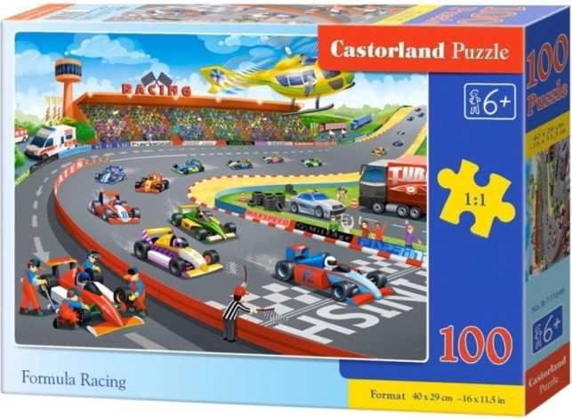 Sestavljanka 100 kosov formula racing