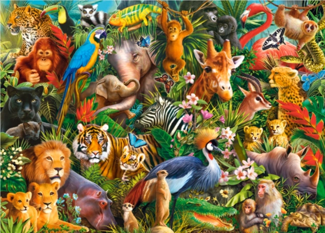 Sestavljanka 180 kosov Amazing Animals