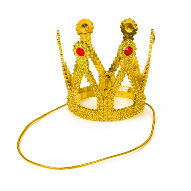 Zlata krona s kamenčki za princese in kraljice