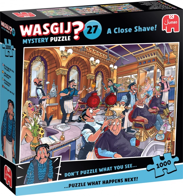 Sestavljanka Jumbo Wasgij Mystery 27: Temeljito Britje 1000 Kosov