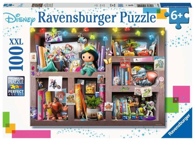 Ravensburger sestavljanka Disney junaki 100 kosov
