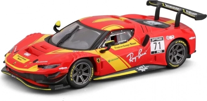 Kovinski model avtomobila Ferrari Racing 296 GT3 2023