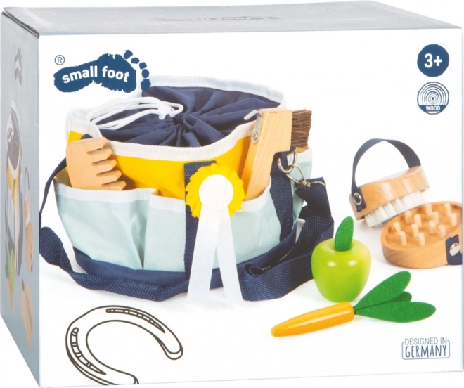 Small Foot Komplet za nego konja s torbo