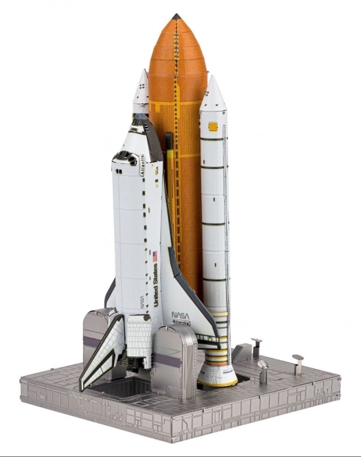 METAL EARTH 3D sestavljanka Vesoljski raketoplan Lansirni set (ICONX)