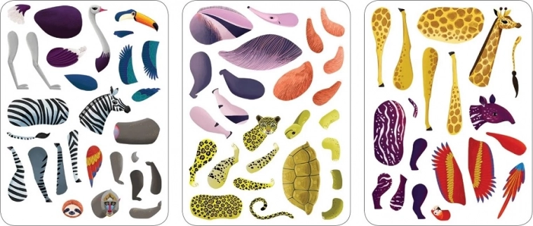 Več kot 70 magnetov za ustvarjanje lastnih živali