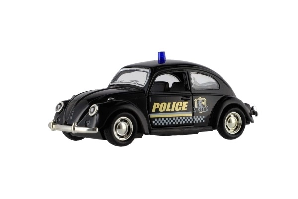Samodejna policijska retro 11cm kovina/plast z vzvratnim navijanjem na baterije s svetlobo 4 vrste