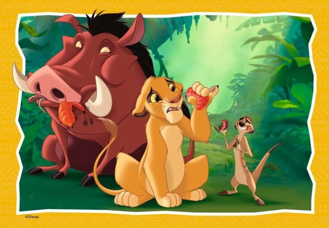 Sestavljanka Disney Levji kralj 2x24 kosov