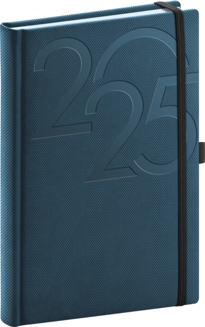 NOTIQUE Dnevnik Ajax 2025, moder, 15 x 21 cm