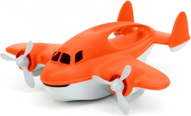 Green Toys gasilsko letalo oranžno