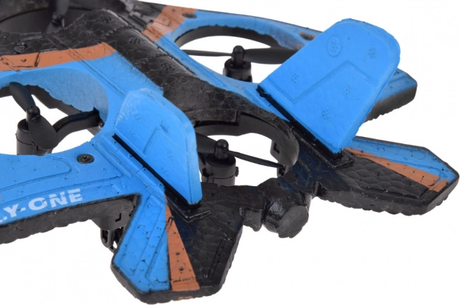 Daljinsko vodeni dron Quadcopter z LED diodami