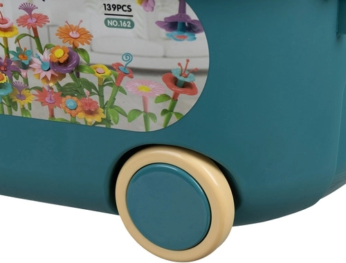 Kovček na kolesih za enostavno shranjevanje