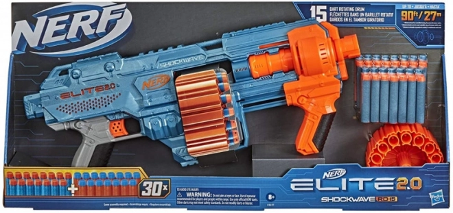 Pistole Nerf Shockwave RD-15 s naboji