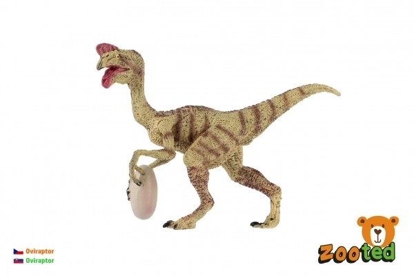 Oviraptor z jajcem zooted plast 12cm v vrečki