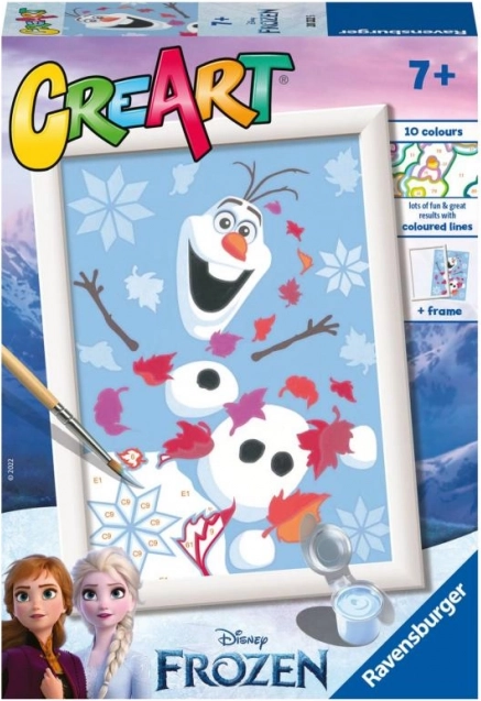 CreArt Disney Ledeno kraljestvo – nasmejani Olaf