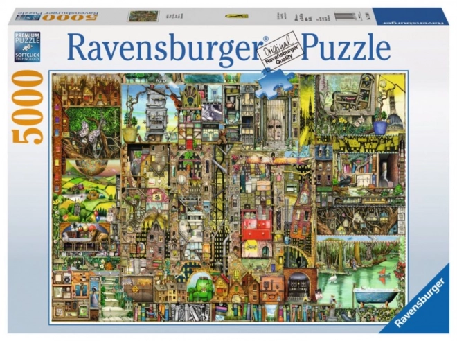Ravensburger Uganke Čudaško mesto 5000 kosov