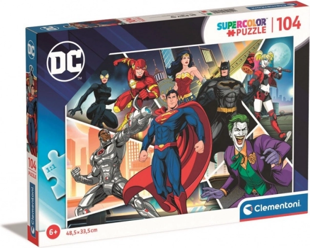 Sestavljanka CLEMENTONI DC Comics 104 kosov