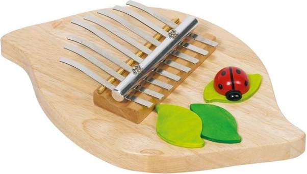 Kalimba mini klavirček s pikapolonico