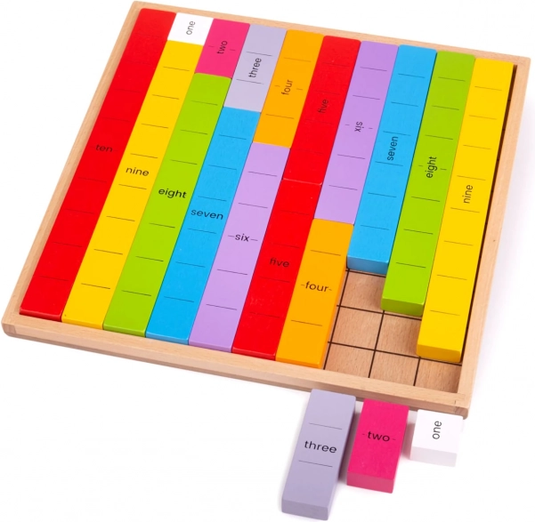 Didaktična tabla Desetice BIGJIGS TOYS
