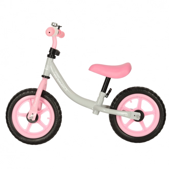 Otroško kolo - poganjalec Trike Fix Balance – Belo-roza