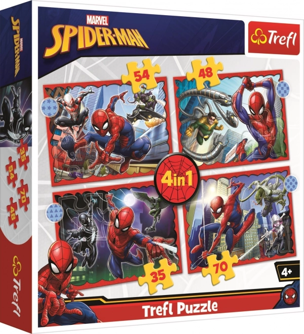 Sestavljanka 4v1 Junak Spider-Man