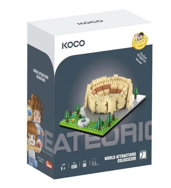Gradbeni komplet KOCO Koloseum mini plast