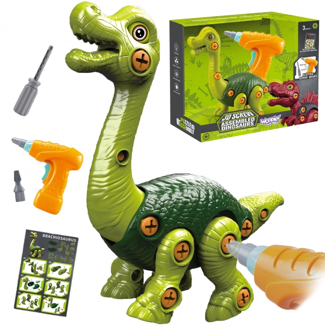 Dinozaver za Sestavljanje WOOPIE z Vrtalnikom