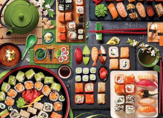 Sestavljanka EUROGRAPHICS Sushi miza 1000 koščkov
