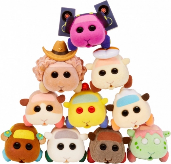 Zbirateljske mini figurice PUI PUI MOLCAR fuzmols 6,5 cm (asortiman)