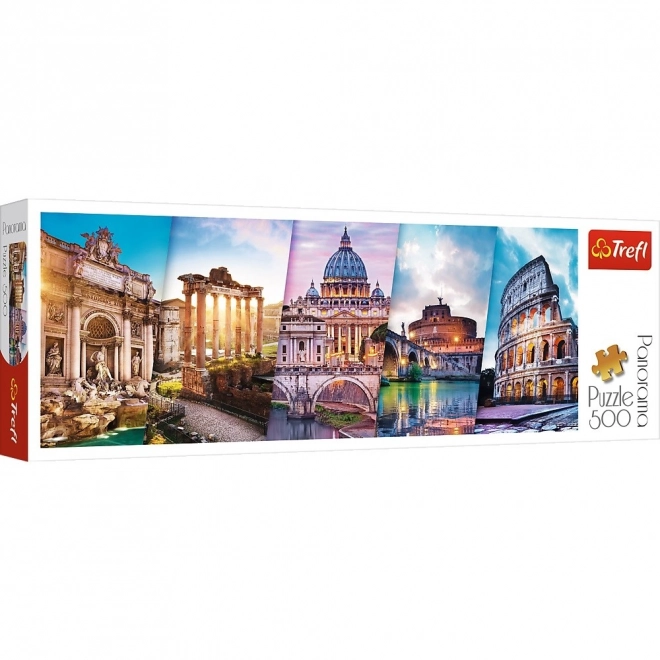 Panoramska sestavljanka 500 koščkov - Potovanje v Italijo