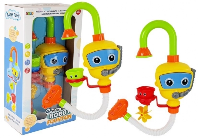 Barvni potapljaški robot za kopanje Vodni slapovi