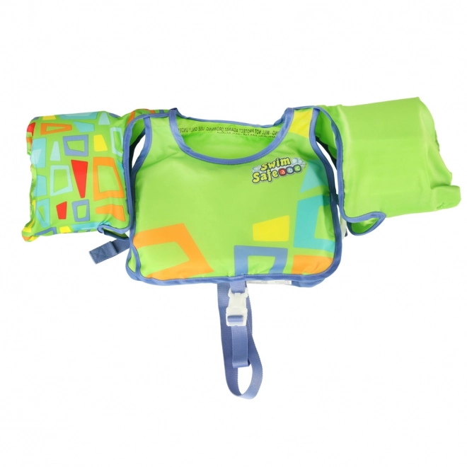 Otroški plavalni telovnik Bestway za starost 3-6 let, 19-30 kg, zelena